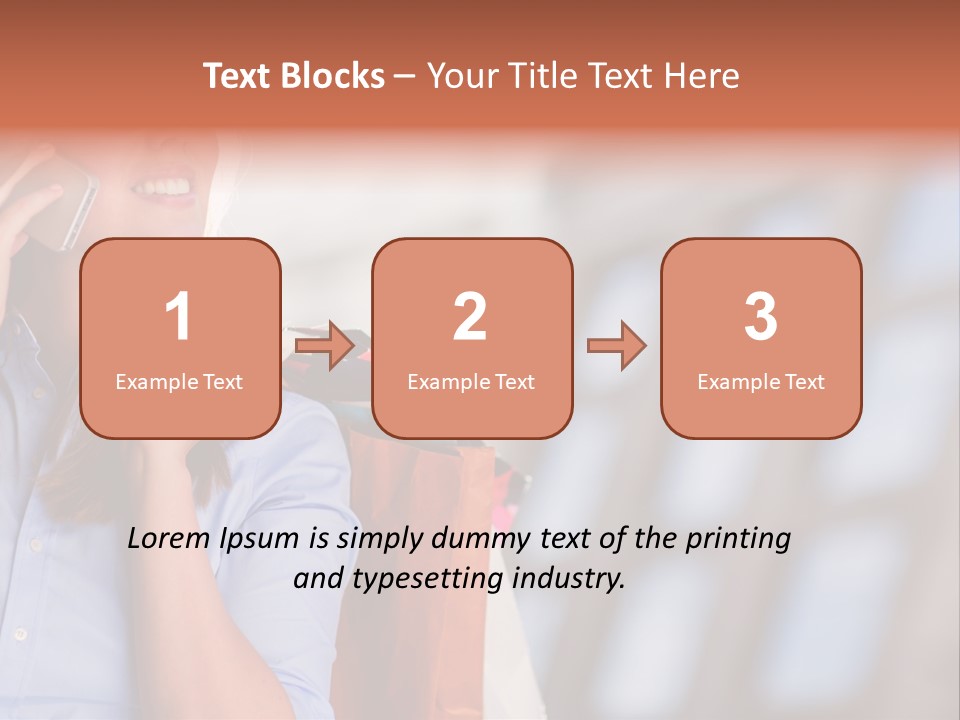 Calling Street Joyful PowerPoint Template