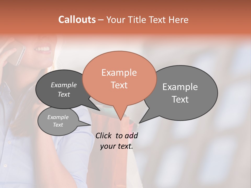 Calling Street Joyful PowerPoint Template