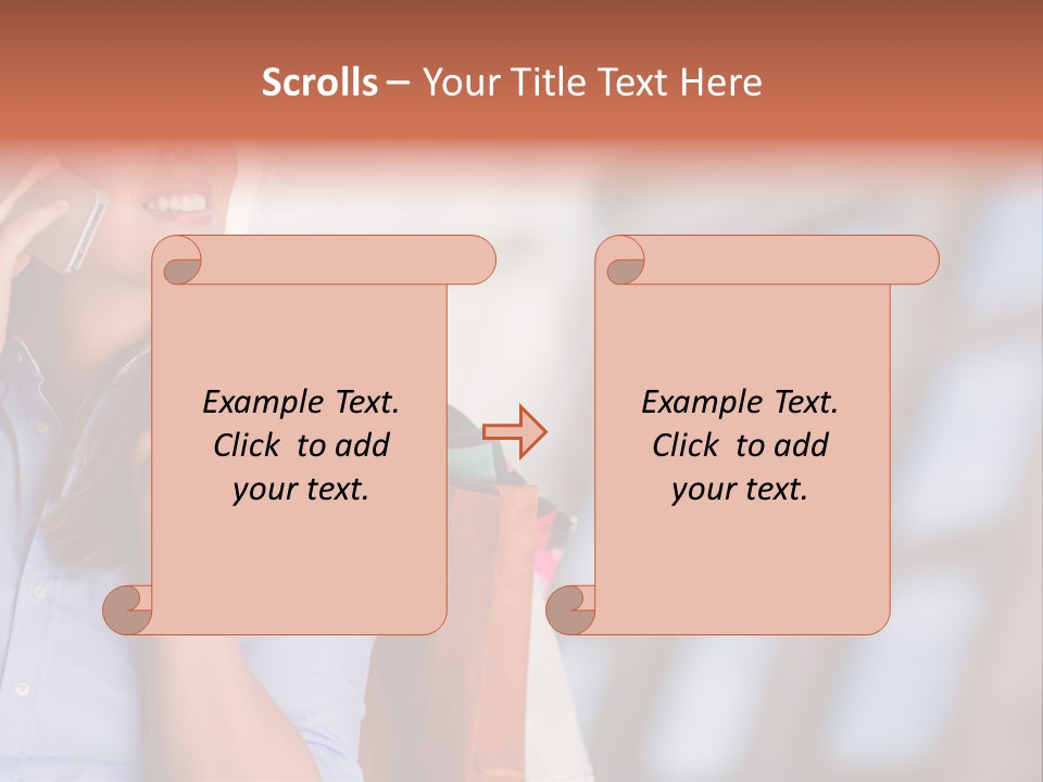 Calling Street Joyful PowerPoint Template
