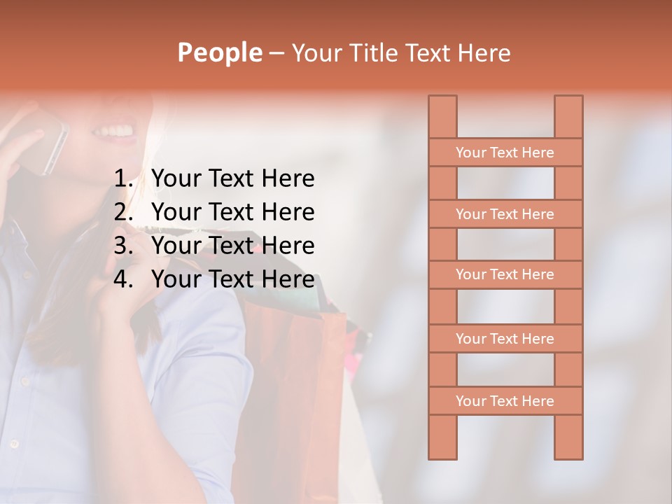 Calling Street Joyful PowerPoint Template