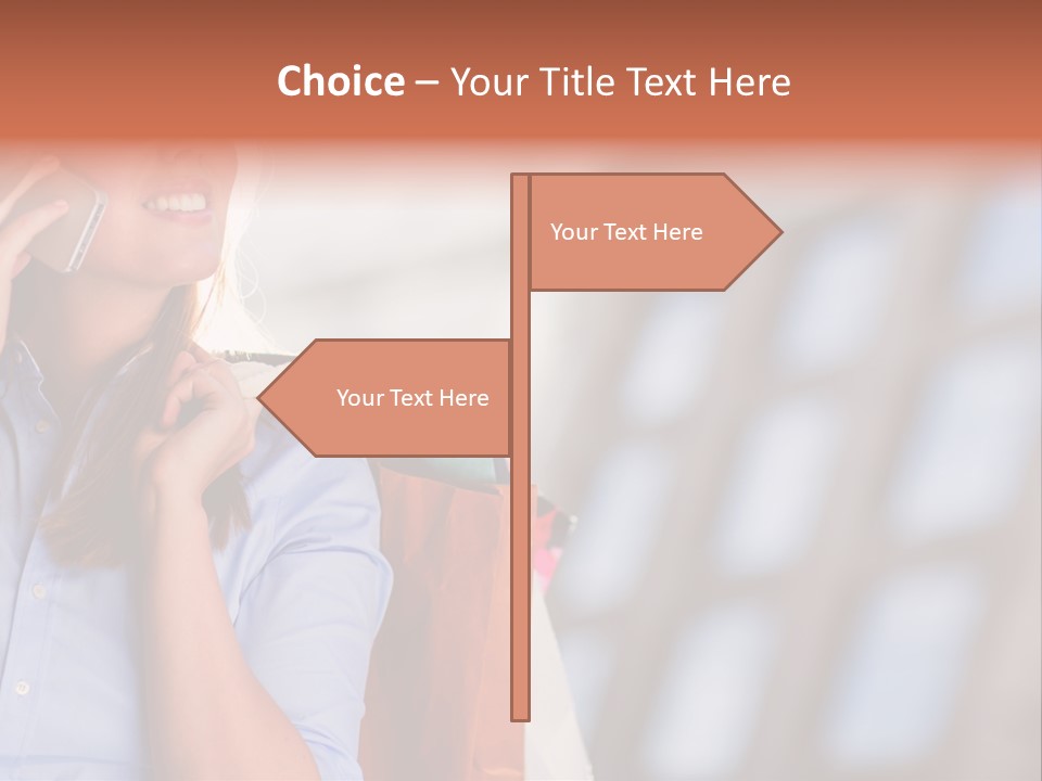 Calling Street Joyful PowerPoint Template