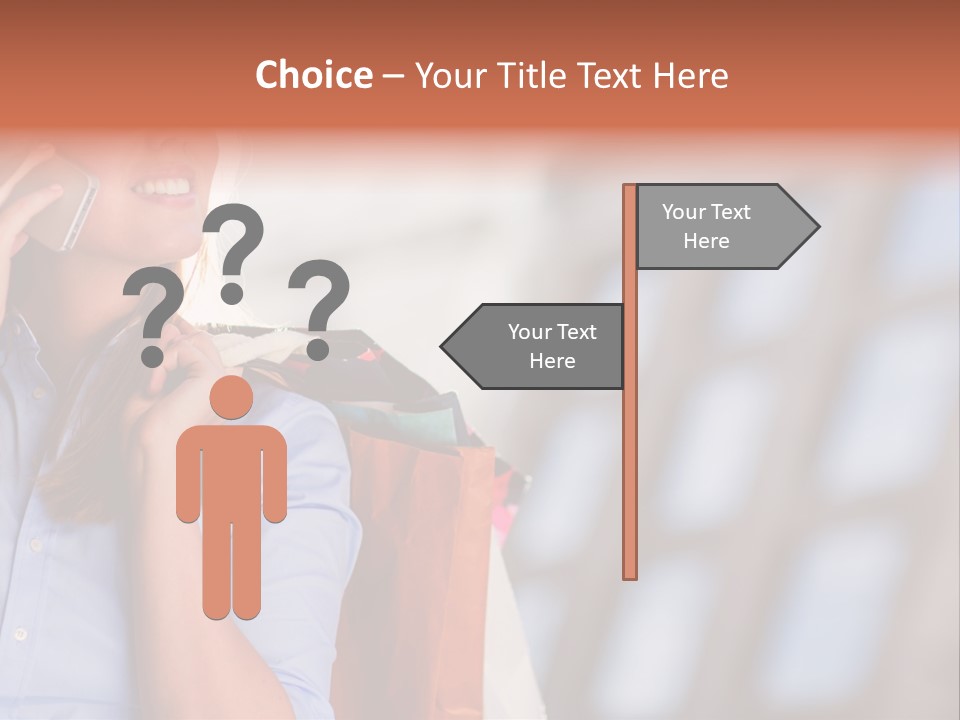 Calling Street Joyful PowerPoint Template