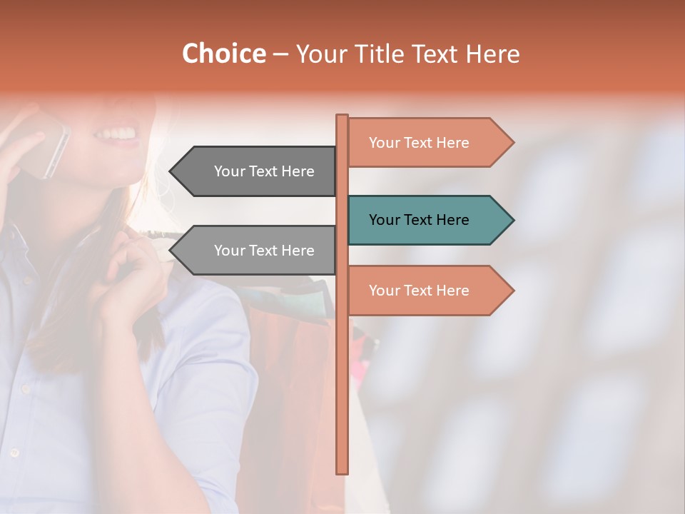 Calling Street Joyful PowerPoint Template