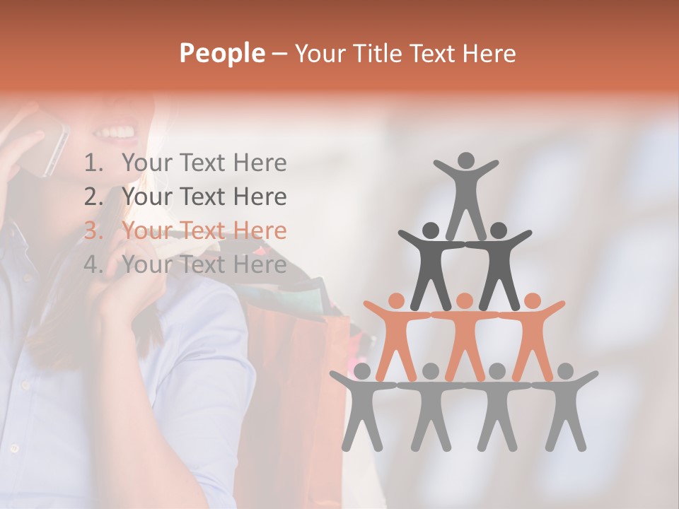 Calling Street Joyful PowerPoint Template