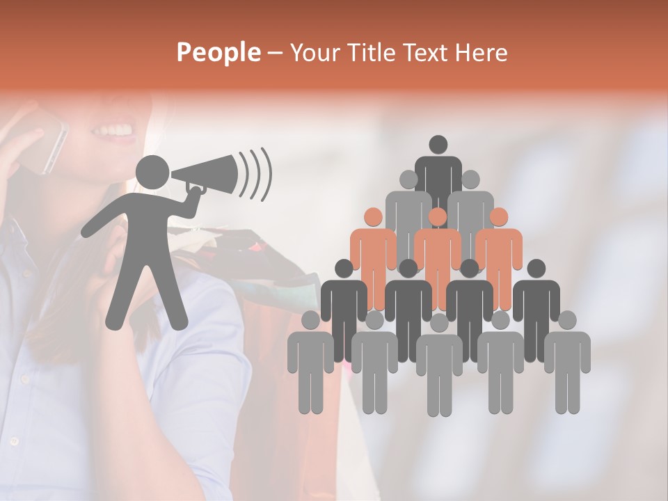 Calling Street Joyful PowerPoint Template