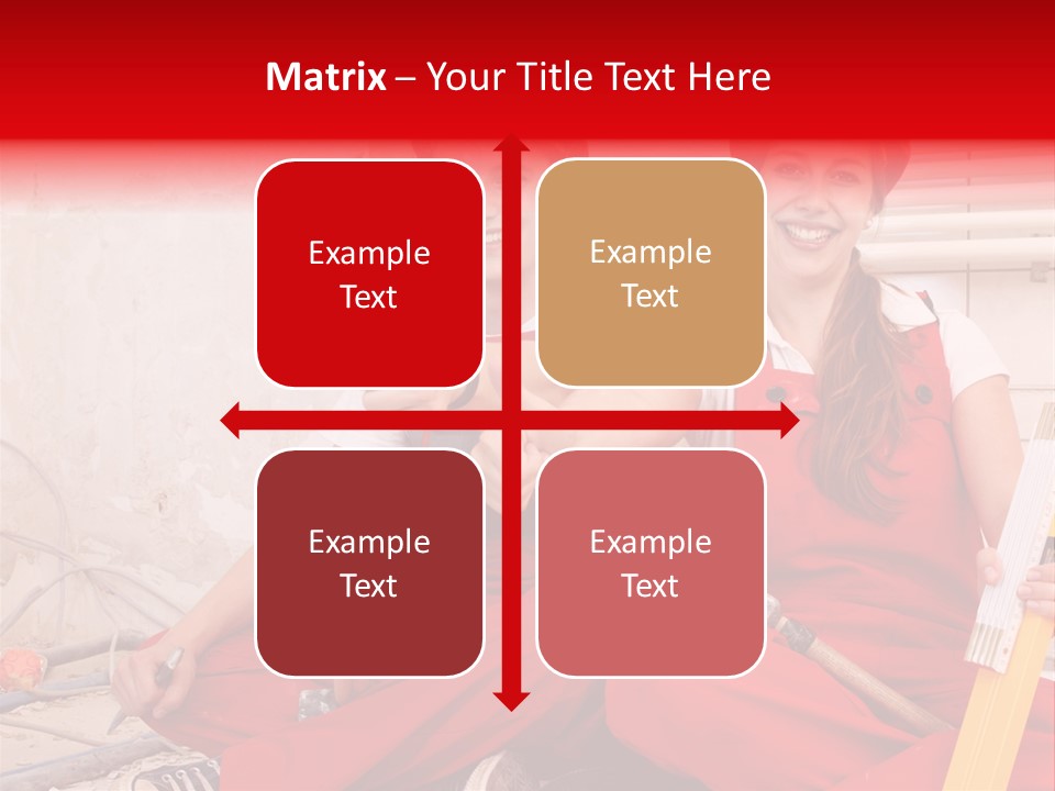 Verputzen Ausbildung Baustelle PowerPoint Template