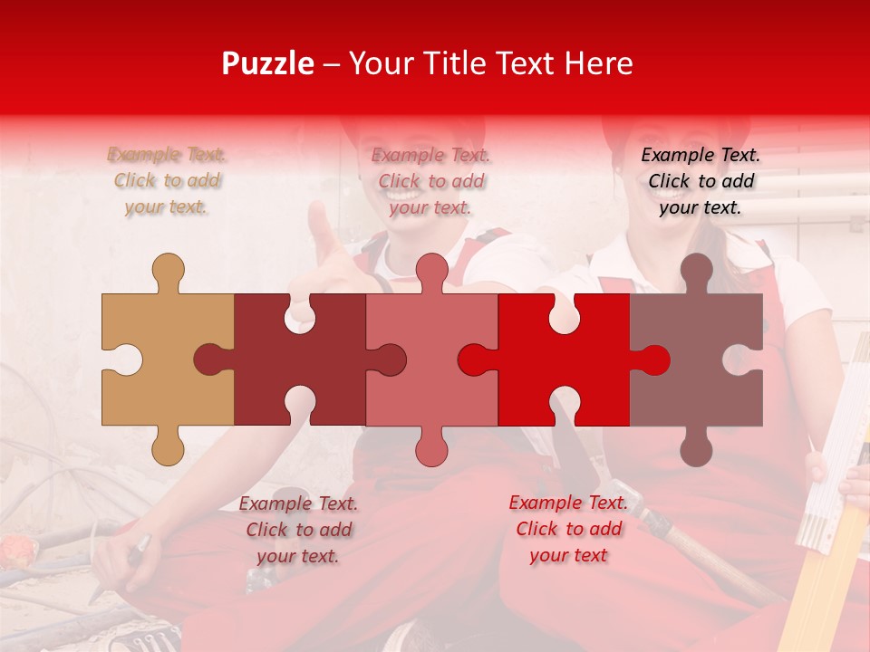 Verputzen Ausbildung Baustelle PowerPoint Template