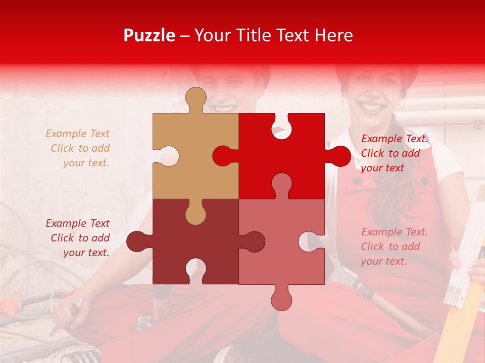 Verputzen Ausbildung Baustelle PowerPoint Template