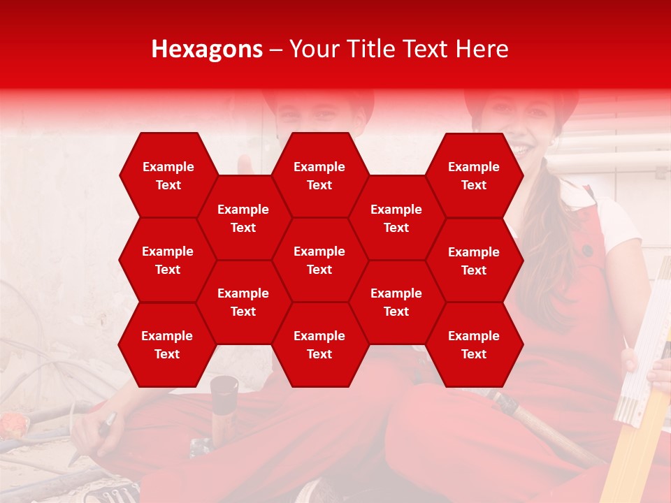 Verputzen Ausbildung Baustelle PowerPoint Template