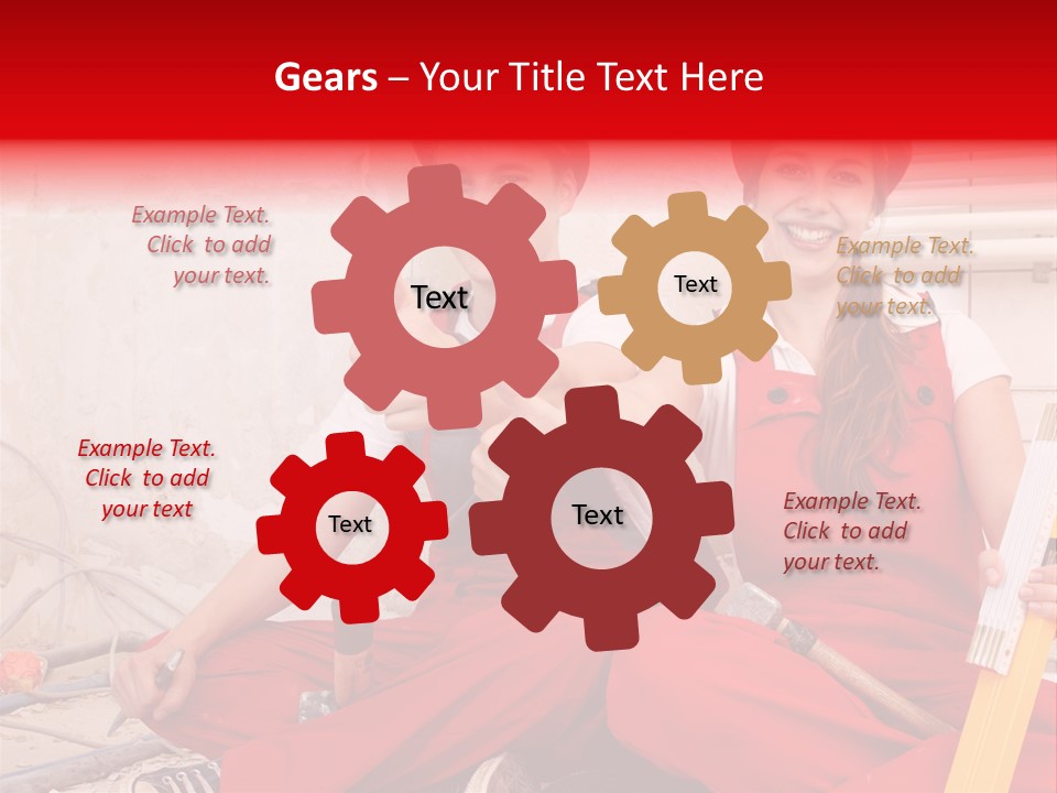 Verputzen Ausbildung Baustelle PowerPoint Template