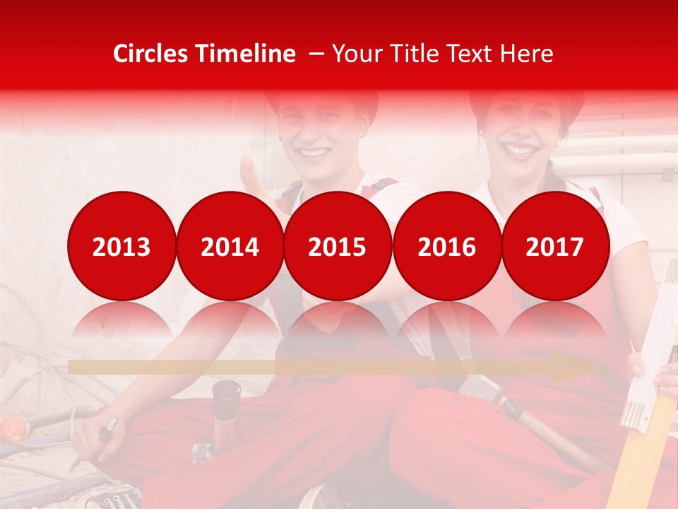 Verputzen Ausbildung Baustelle PowerPoint Template