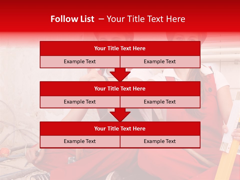 Verputzen Ausbildung Baustelle PowerPoint Template