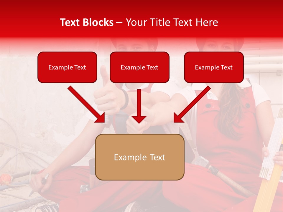 Verputzen Ausbildung Baustelle PowerPoint Template
