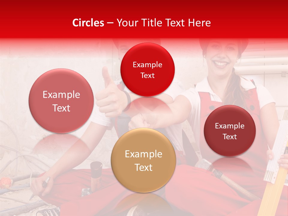 Verputzen Ausbildung Baustelle PowerPoint Template