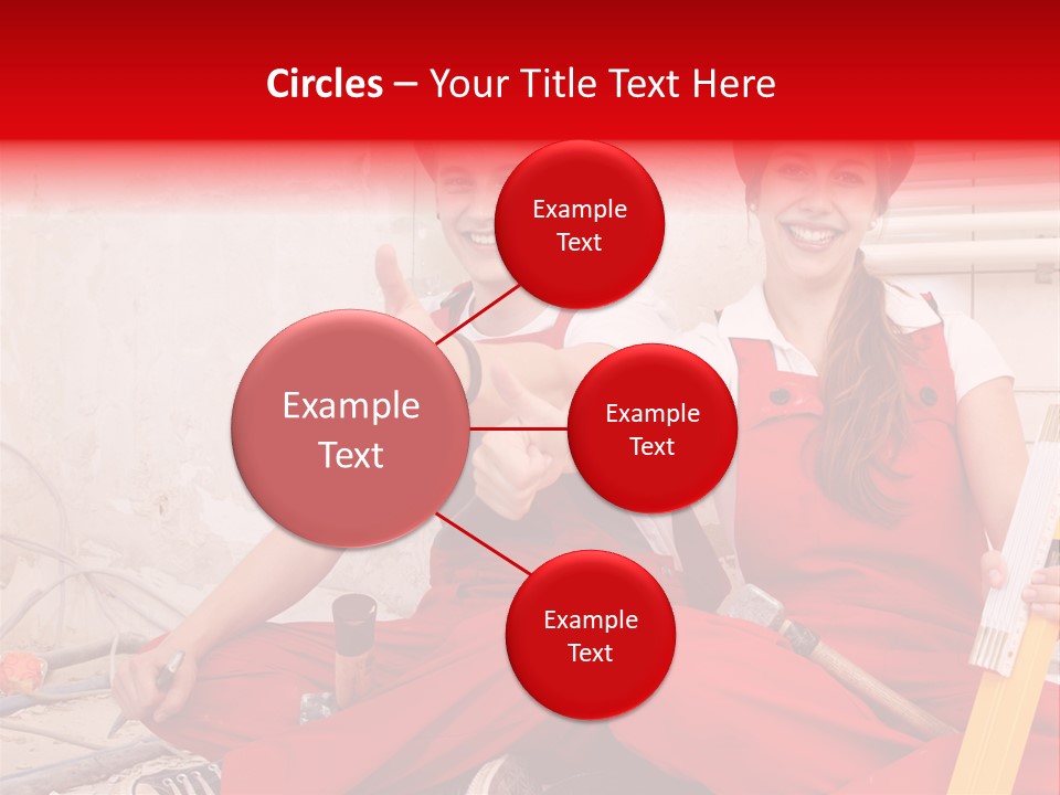 Verputzen Ausbildung Baustelle PowerPoint Template