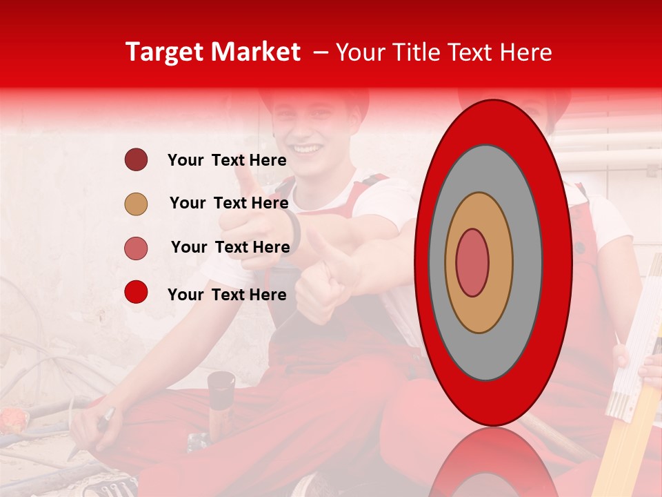 Verputzen Ausbildung Baustelle PowerPoint Template