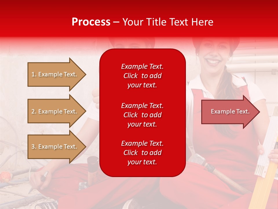 Verputzen Ausbildung Baustelle PowerPoint Template