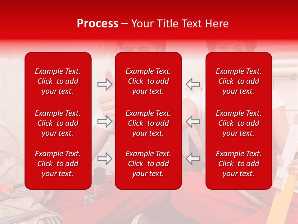 Verputzen Ausbildung Baustelle PowerPoint Template
