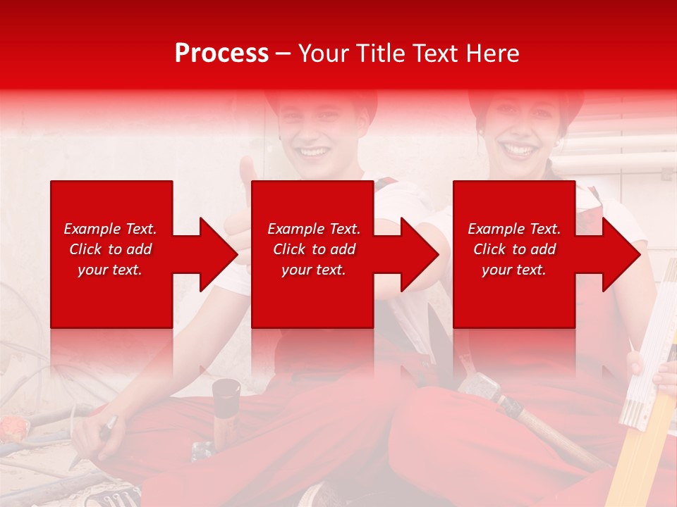 Verputzen Ausbildung Baustelle PowerPoint Template