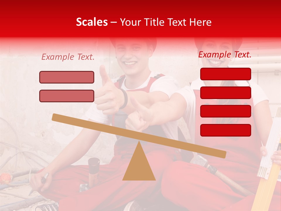 Verputzen Ausbildung Baustelle PowerPoint Template