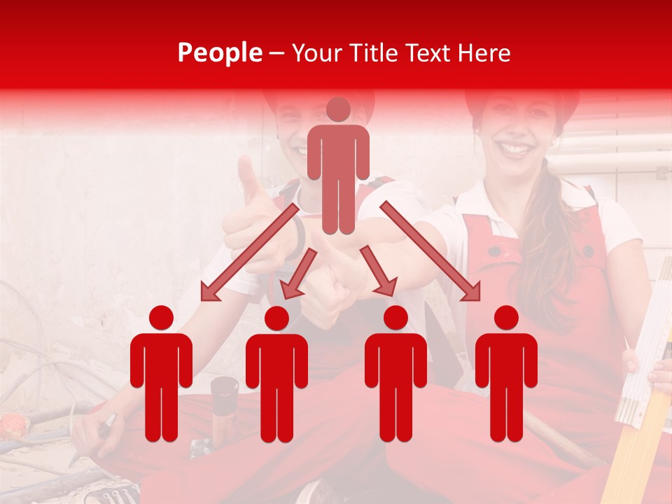 Verputzen Ausbildung Baustelle PowerPoint Template