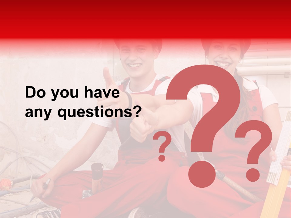 Verputzen Ausbildung Baustelle PowerPoint Template