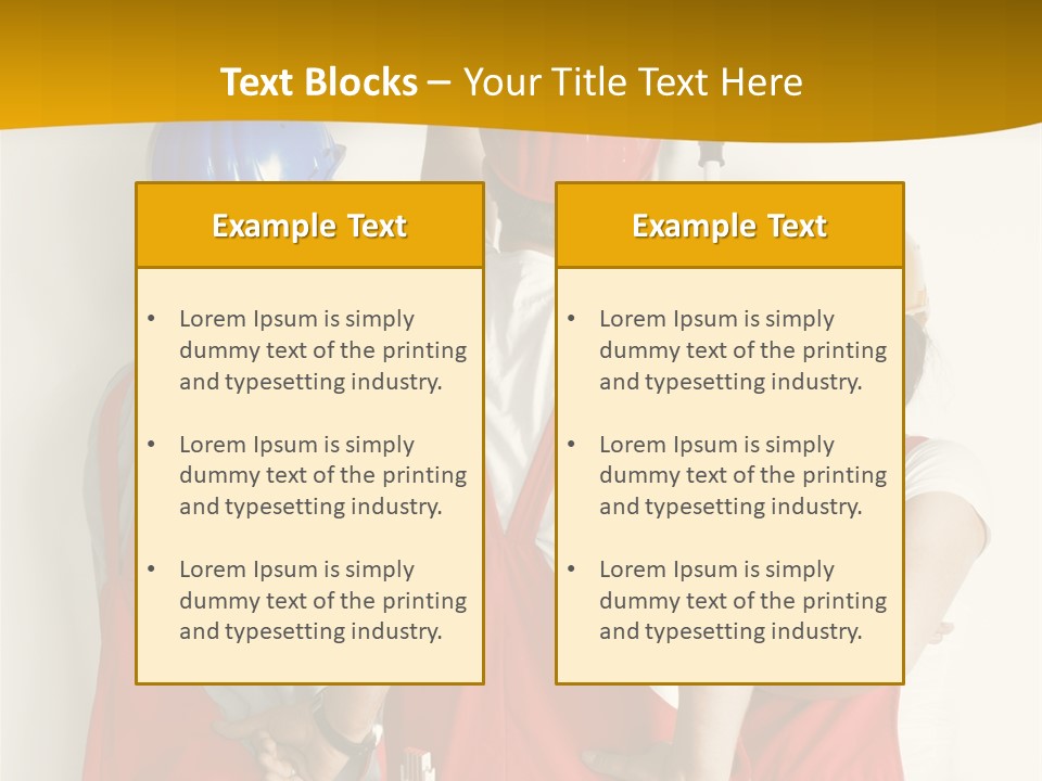 Lack Junge Frau Renovieren PowerPoint Template