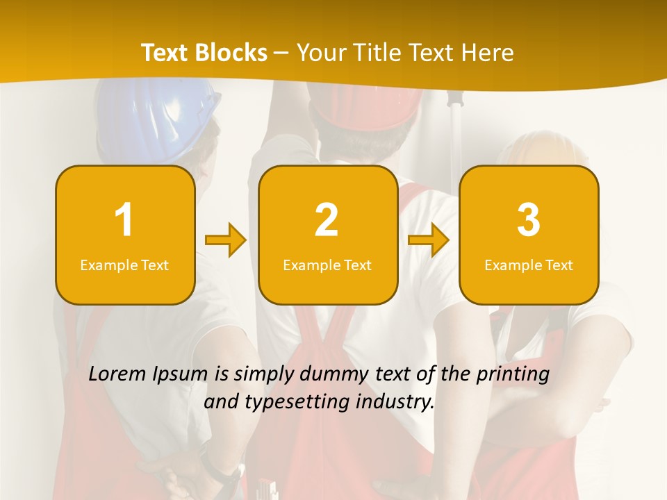 Lack Junge Frau Renovieren PowerPoint Template