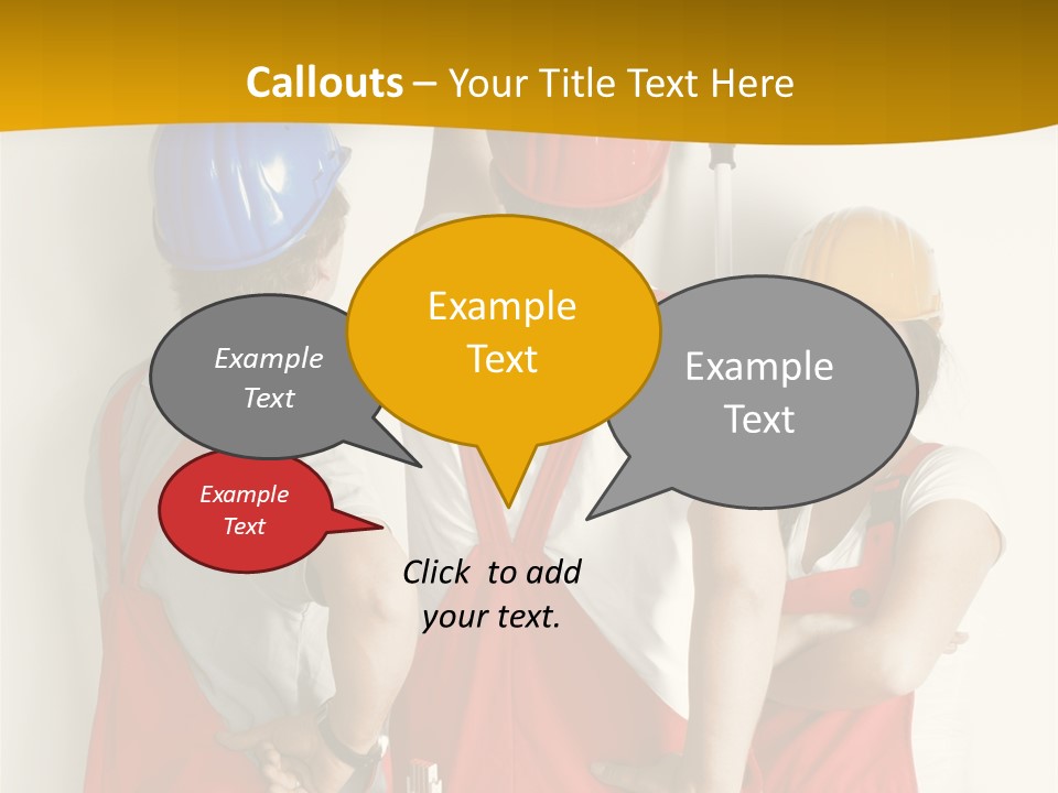 Lack Junge Frau Renovieren PowerPoint Template