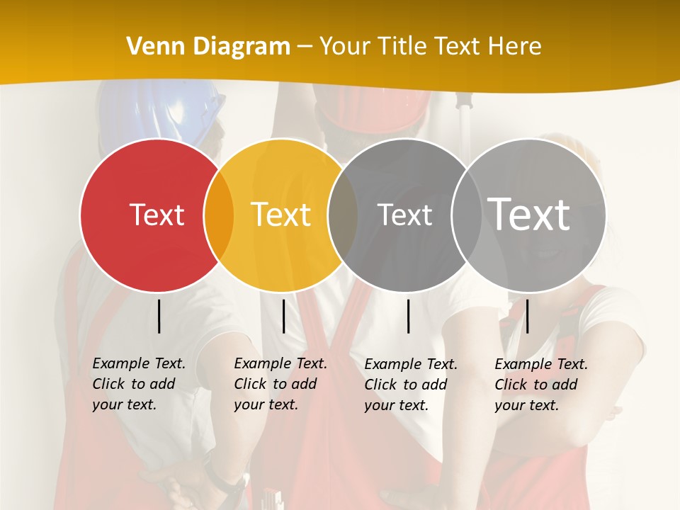 Lack Junge Frau Renovieren PowerPoint Template