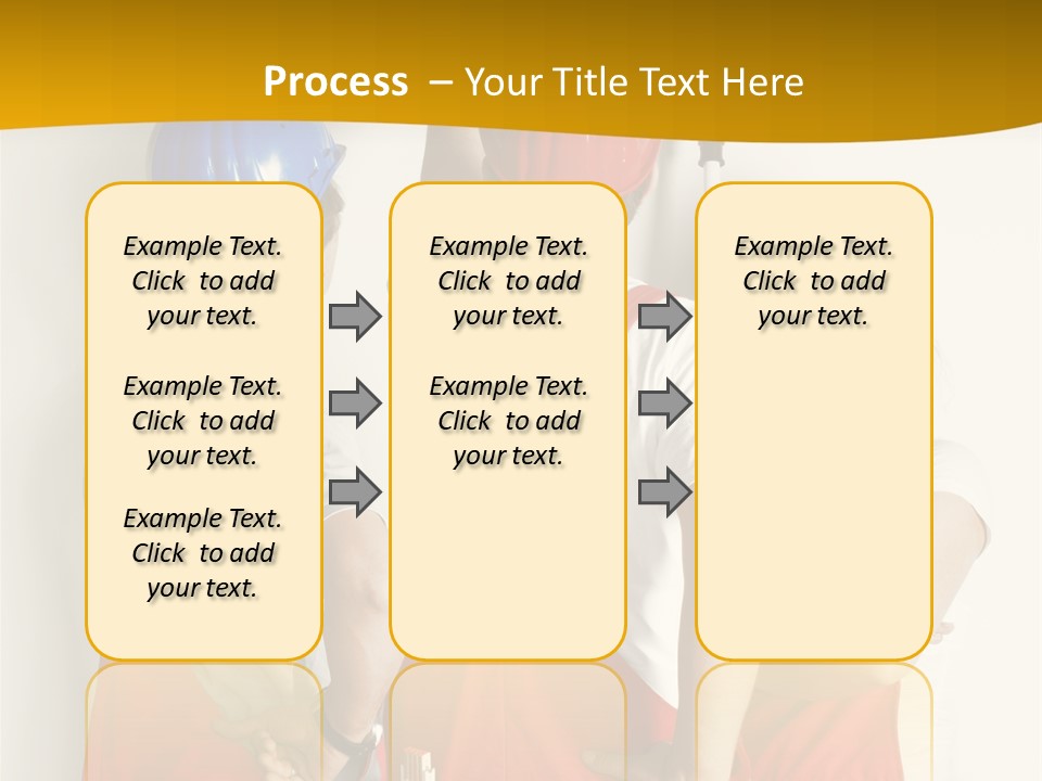 Lack Junge Frau Renovieren PowerPoint Template