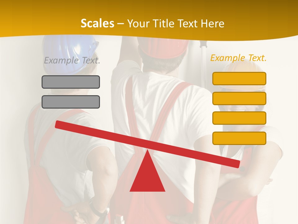 Lack Junge Frau Renovieren PowerPoint Template