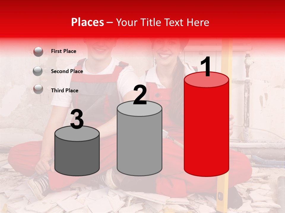 Reparatur Meisel Team PowerPoint Template