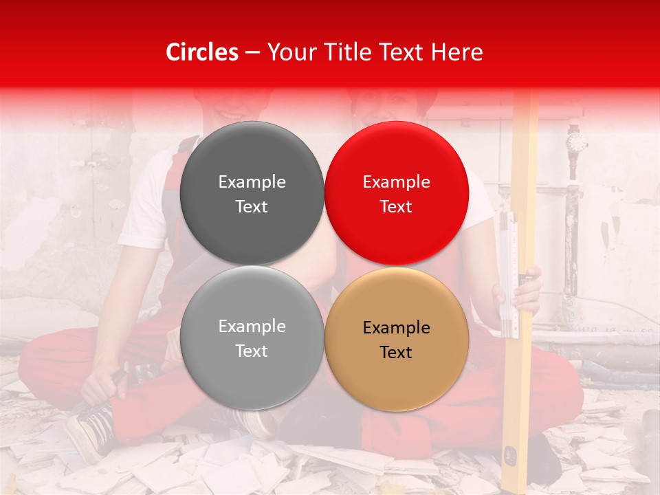 Reparatur Meisel Team PowerPoint Template