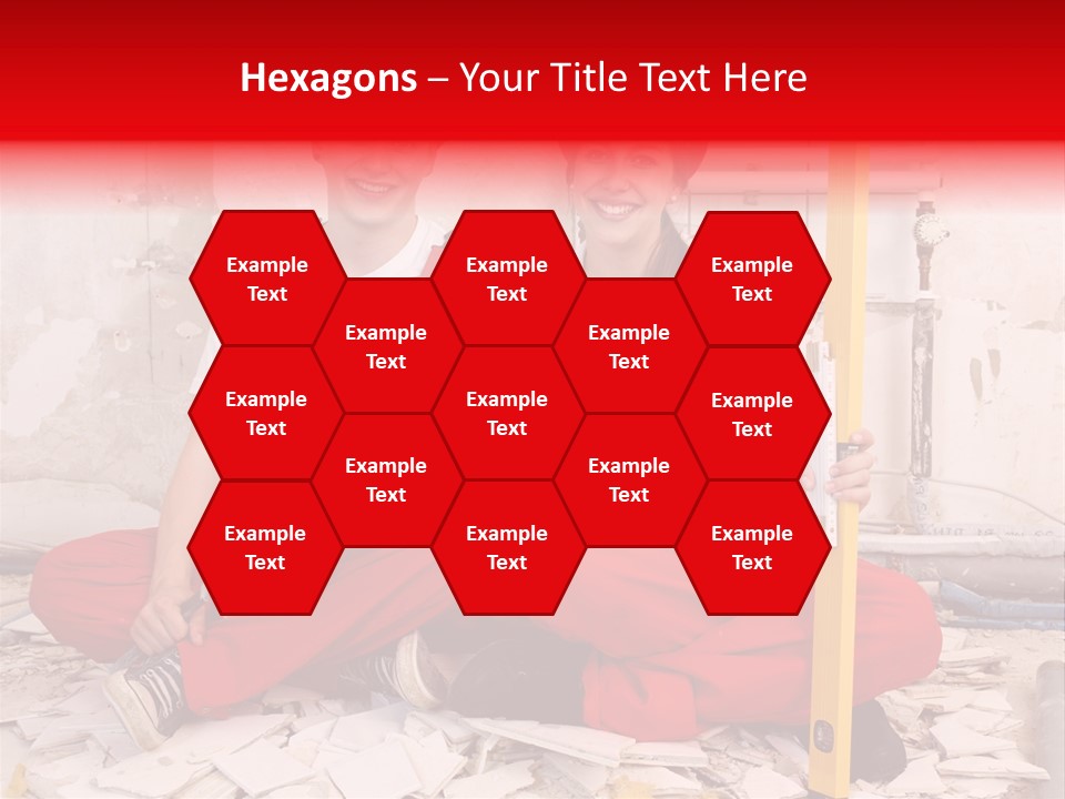 Reparatur Meisel Team PowerPoint Template