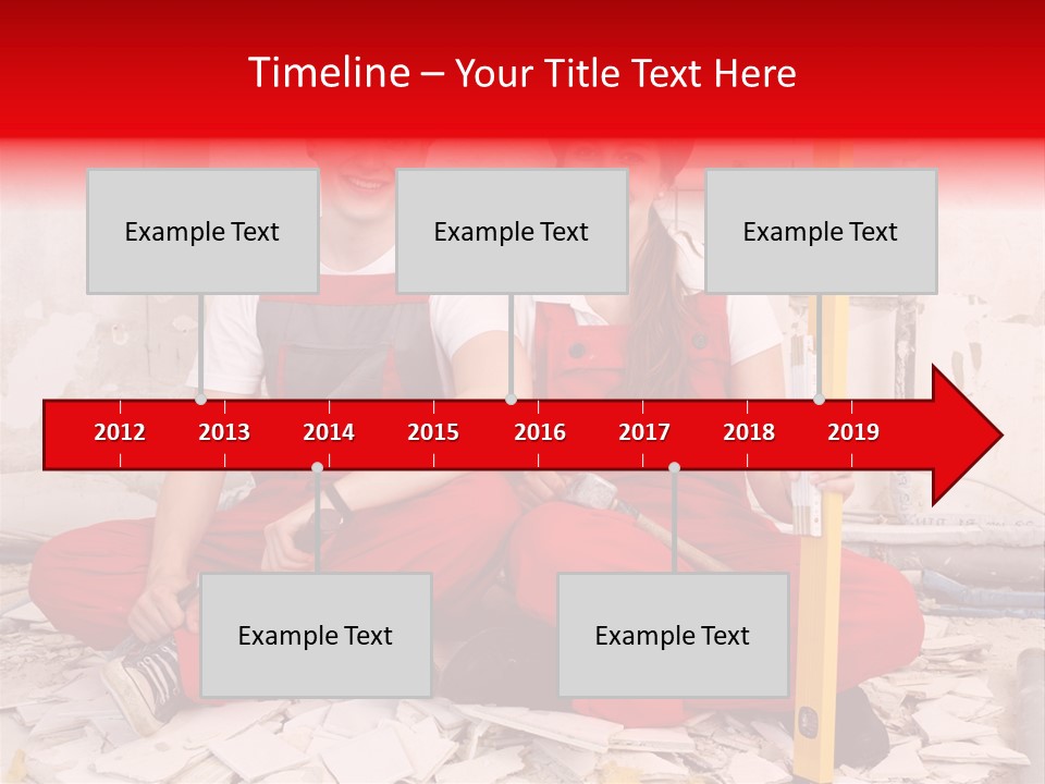 Reparatur Meisel Team PowerPoint Template