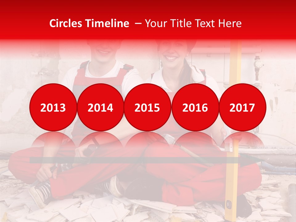 Reparatur Meisel Team PowerPoint Template