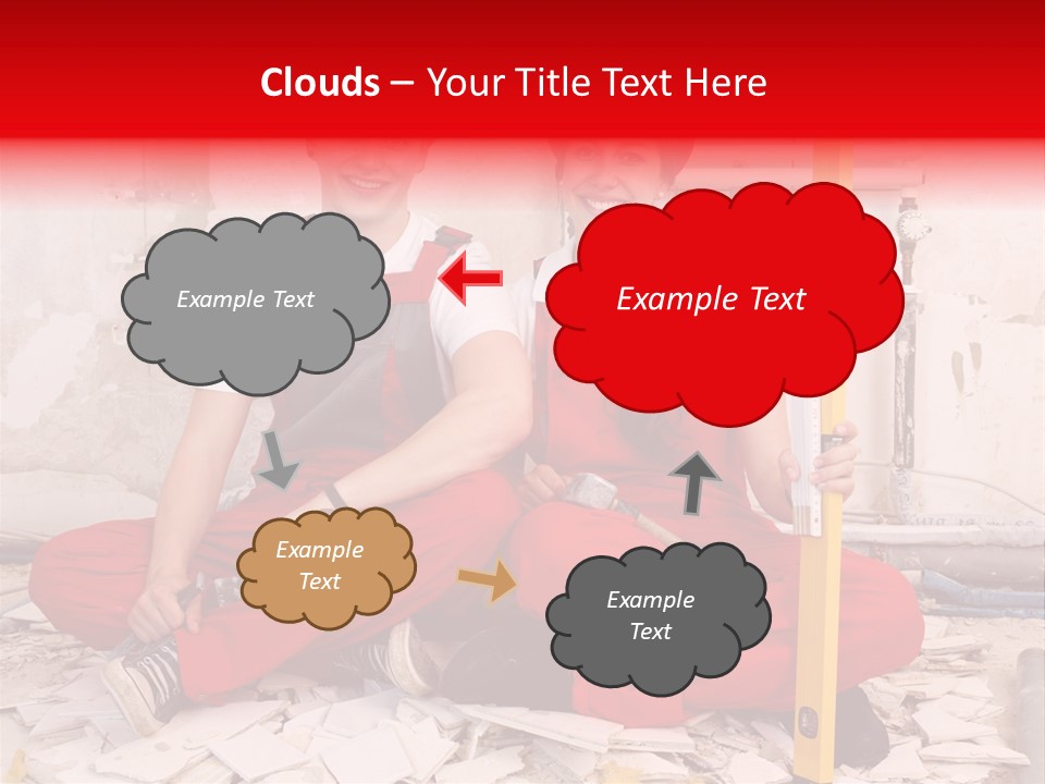 Reparatur Meisel Team PowerPoint Template
