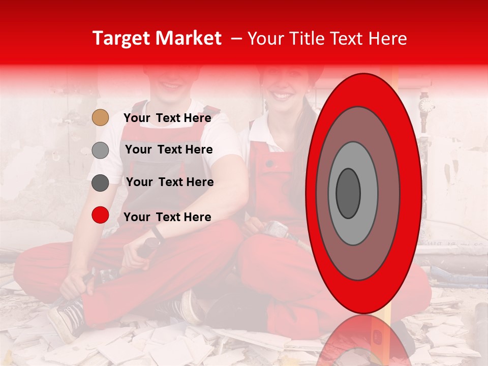 Reparatur Meisel Team PowerPoint Template