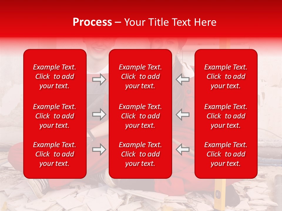 Reparatur Meisel Team PowerPoint Template