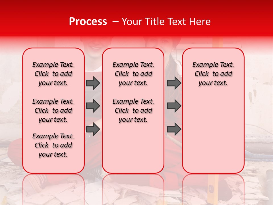 Reparatur Meisel Team PowerPoint Template