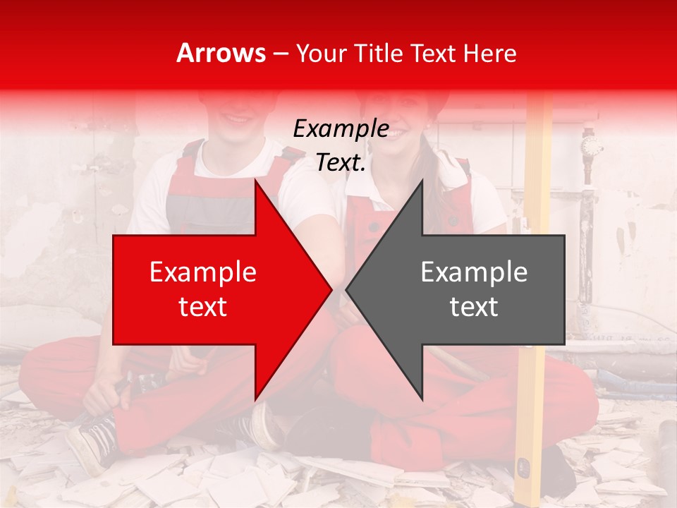 Reparatur Meisel Team PowerPoint Template