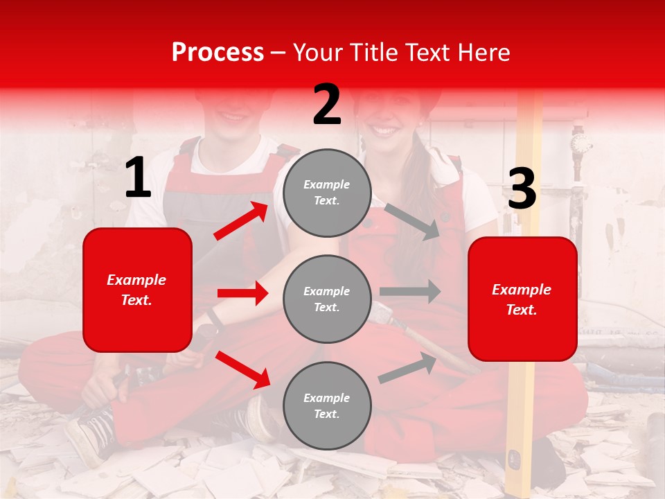 Reparatur Meisel Team PowerPoint Template