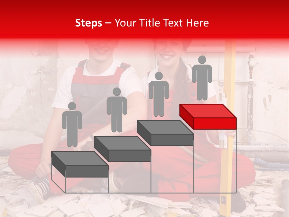 Reparatur Meisel Team PowerPoint Template