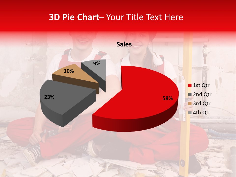 Reparatur Meisel Team PowerPoint Template