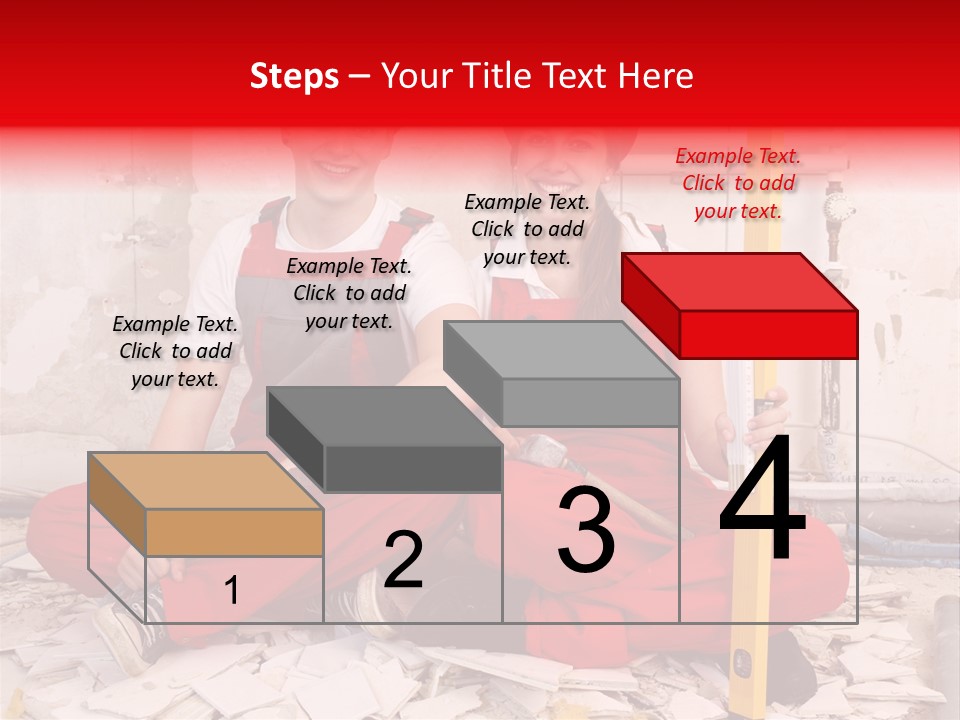 Reparatur Meisel Team PowerPoint Template