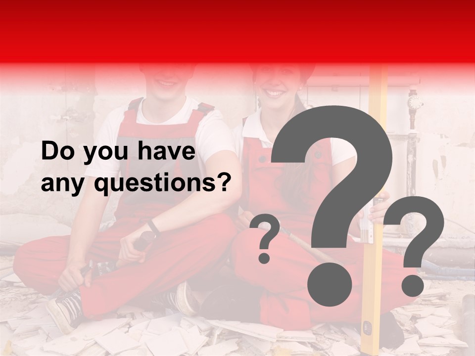 Reparatur Meisel Team PowerPoint Template