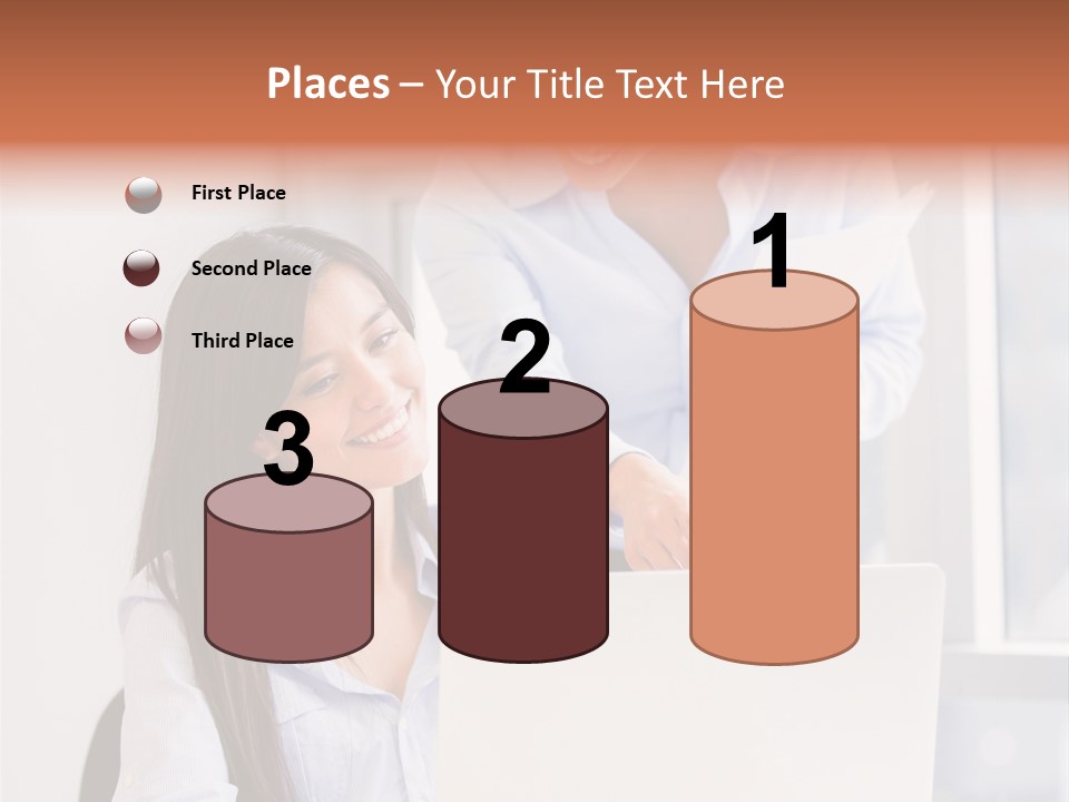 Online Latin Desk PowerPoint Template