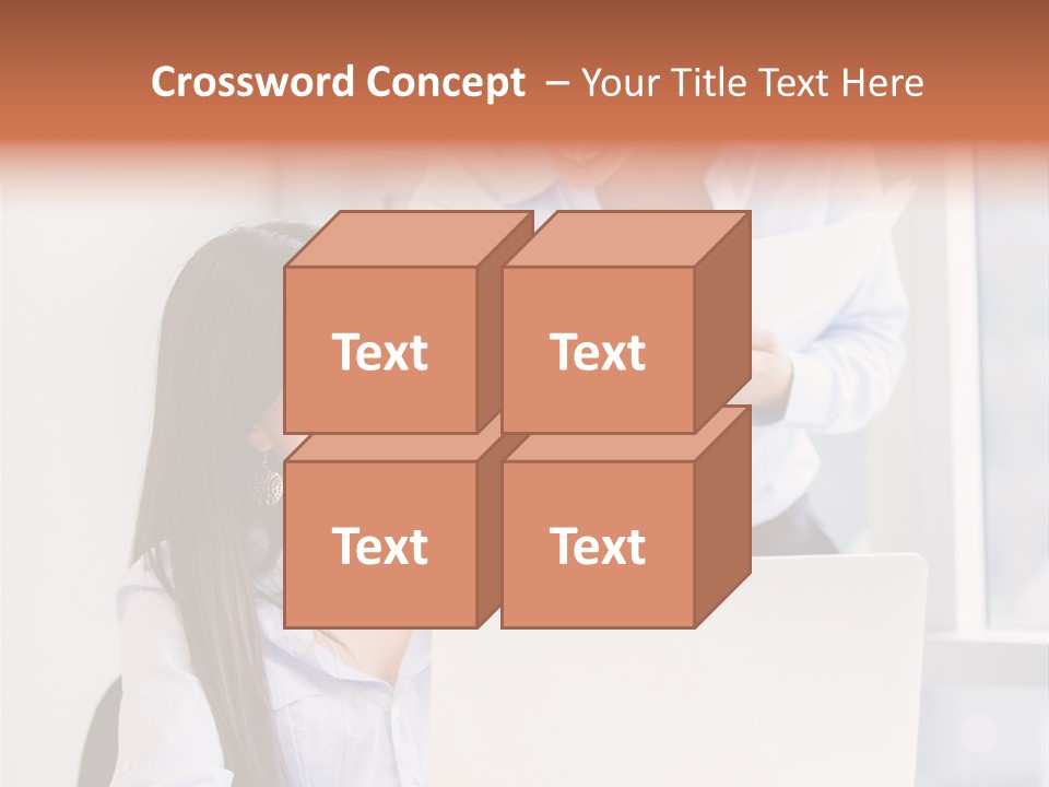 Online Latin Desk PowerPoint Template