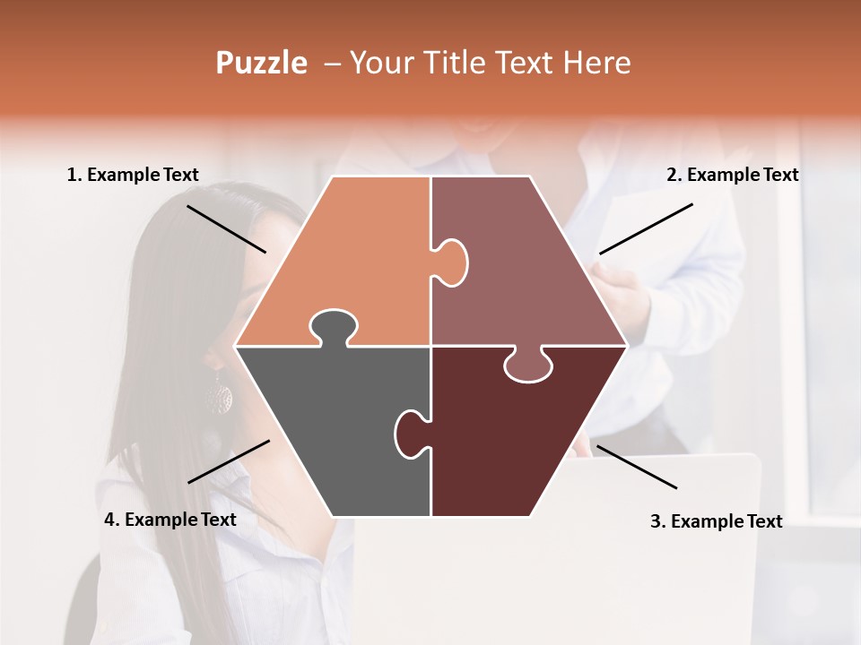 Online Latin Desk PowerPoint Template